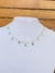 Choker Cristais Degradê - Verde - comprar online