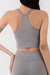 Crop Top Tank - Gris en internet