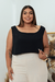 Blusa Regata Social Feminina Duna Plus Size GG G1 G2 G3 - loja online