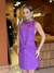 Vestido Curto Nó Roxo - comprar online