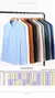 Elegante camisa de seda manga comprida masculina, slim fit, casual, camisas form - loja online