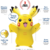 Imagem do Pokemon Pikachu Elétrico My Partner Electronic Play&discover