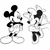 Funko Pop Mickey Mouse e Minnie Mouse Disney Pack 2 - loja online