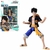 Boneco Articulado Monkey D Luffy Dressrosa One Piece 15cm