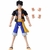 Boneco Articulado Monkey D Luffy Dressrosa One Piece 15cm - loja online