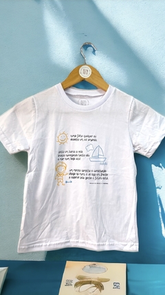 T-shirt infantil Aquarela