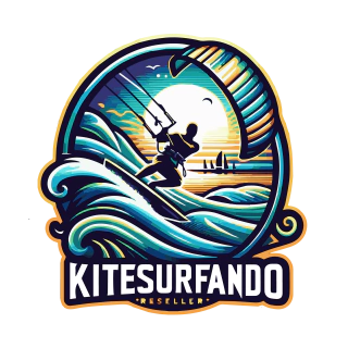 Kitesurfando