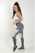 Calça Legging com Detalhes Assimétricos + Top tomara que Caia + Regatinha em Tela Dry Conjunto Fitness | REF: FRD5 - comprar online