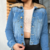 Chaqueta Jean Cuello Ovejero - comprar online