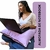 Mesa Almofada de Colo para Notebook, Refeição, Leitura com Bandeja e Apoio / descanço de braço Macia Ergonômica Multifuncional - Lilas na internet