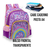 Mochila Escolar Arco Iris Infantil Grande Meninas De Costas - comprar online