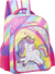 Mochila Infantil Costas Menina Escolar Unicórnio Glitter G