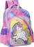 Mochila Infantil Costas Menina Escolar Unicórnio Glitter G