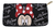 Carteira Rosto Minnie Mouse Preto - Disney