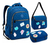 Kit Mochila Juvenil Luxo Teen Feminina Grande Patches - loja online