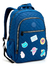 Kit Mochila Juvenil Luxo Teen Feminina Grande Patches