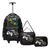 Kit Mochila Escola Rodinha Junvenil Meninos Game Play Preto