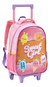 Kit Mochila De Rodinha Infantil Meninas Escolar Sorvete G - comprar online