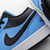 Air Jordan 1 "University Blue Black" na internet