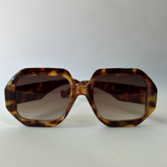 Óculos de Sol Quadrado Anini - Camuflado - Acetato - comprar online