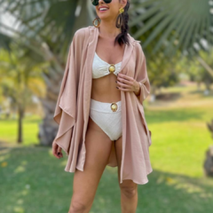 KIT VERÃO LANEZ NUDE (Saída de praia nude e óculos de sol nude) - comprar online