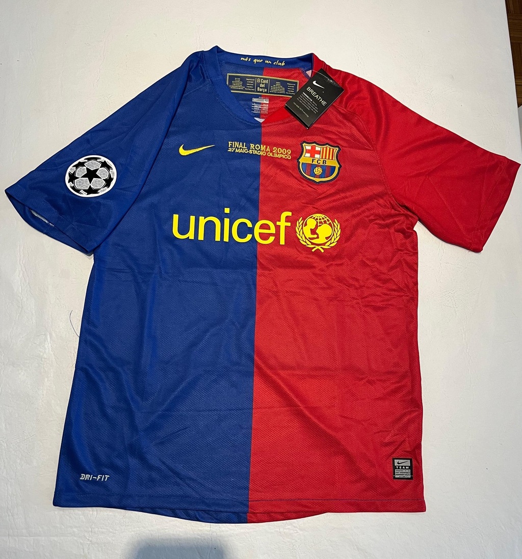 Camiseta Barcelona 2008 2009 Laverdeamarela