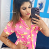 Pijama Americano Curto - Corações