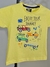 Camiseta Infantil Masculina Amarela na internet