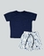 Imagem do Conjunto Infantil Masculino Blusa e Shorts Tactel Primavera Verão