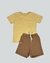 Conjunto Infantil Masculino Camiseta e Shorts Casual Primavera Verão Meninos - comprar online