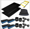 Kit Personal - Caneleira 5kg + Corda Naval + 2 Colchonetes + 4 Steps + Escada + Par Halter 2 e 3 Kg