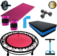 Kit Aeróbico para treino de Ginástica com Mini Jump