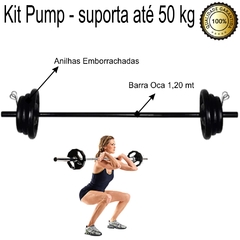 Kit Completo Body Pump C/barra E 08kg + Colchonete + Barra 40 cm Par - cheers Fitness