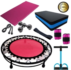 Kit Aeróbico para treino de Ginástica com Mini Jump