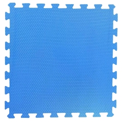 Tatame Tapete Eva 100x100x10cm 1x1 Metro 10mm Cor:Azul - loja online