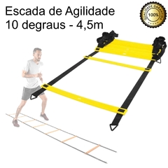 Kit Funcional C/ Escada + 10 Pratos +kit Cone Furo p/ treino - comprar online