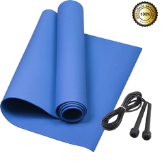 Tapete Yoga Academia Pilates Studio Mat 1,20x0,50m + Corda - loja online