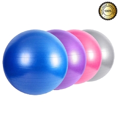 Bola Pilates Suica Yoga Ginastica 75cm Com Bomba De Mão na internet