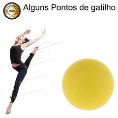 Imagem do Bola Miofascial Lacrosse Ball Automassagem Profunda 65 mm