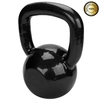 Kettlebell De Ferro Revestido 12 Kg Para Musculação Em Casa