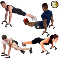 Kit musculação abdominal Roda + suporte fixo treino de braço na internet