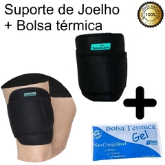 Suporte Neoprene C/ Bolsa De Gel Térmica P/ Joelho, Cotovelo