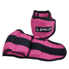 Imagem do Cama Elástica Mini Jump Pink 32 Molas + Caneleira 4 Kg Pink