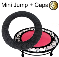 Kit Aeróbico Rosa - Jump + Colchonete + Caneleleira5kg +capa - comprar online