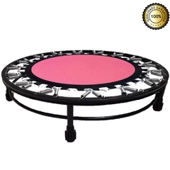 Jump Rosa Profissional Mini Cama + Colchonete Academia na internet