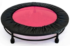 Cama Elástica Mini Jump Profissional Rosa + Capa Preta+corda na internet