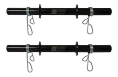 Kit Par De Halter 40cm C/ 24 kg Anilhas Para Musculação - Cheers Fitness