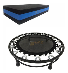 Kit Aeróbico Mini Jump + Step Em Eva