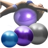 Kit 3 Bola Suiça Pilates Yoga Abdominal 55cm 65cm 75cm