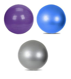 Kit 3 Bola Suiça Pilates Yoga Abdominal 55cm 65cm 75cm - comprar online